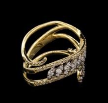 1.07 ctw Diamond Ring - 14KT Yellow Gold