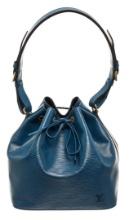 Louis Vuitton Blue Epi Leather Noe PM