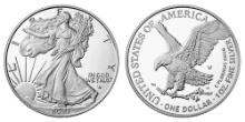 2021 Type-2 American .999 Fine Silver Eagle Dollar Coin