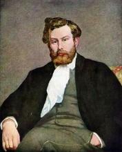 Renoir - Portrait Of Alfred Sisley