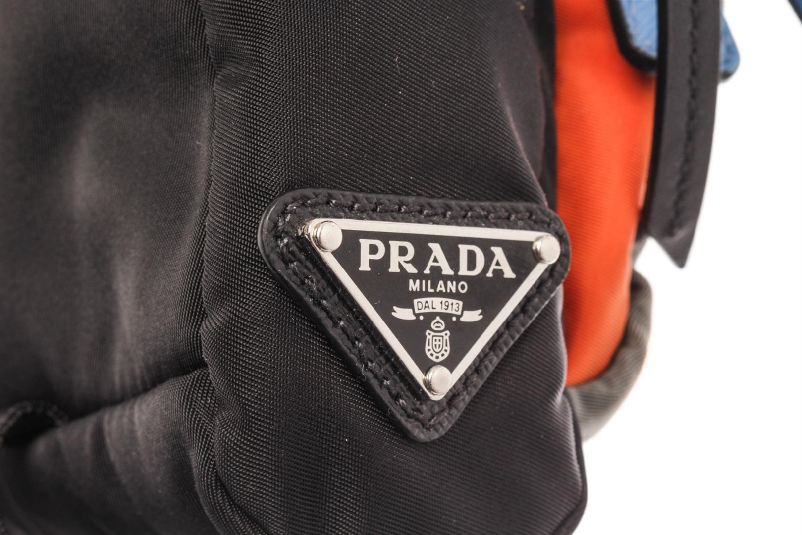 Prada Black Nylon Technical Zip Crossbady Bag