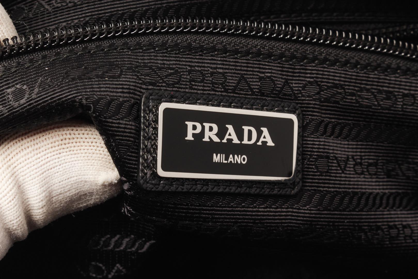 Prada Black Nylon Technical Zip Crossbady Bag