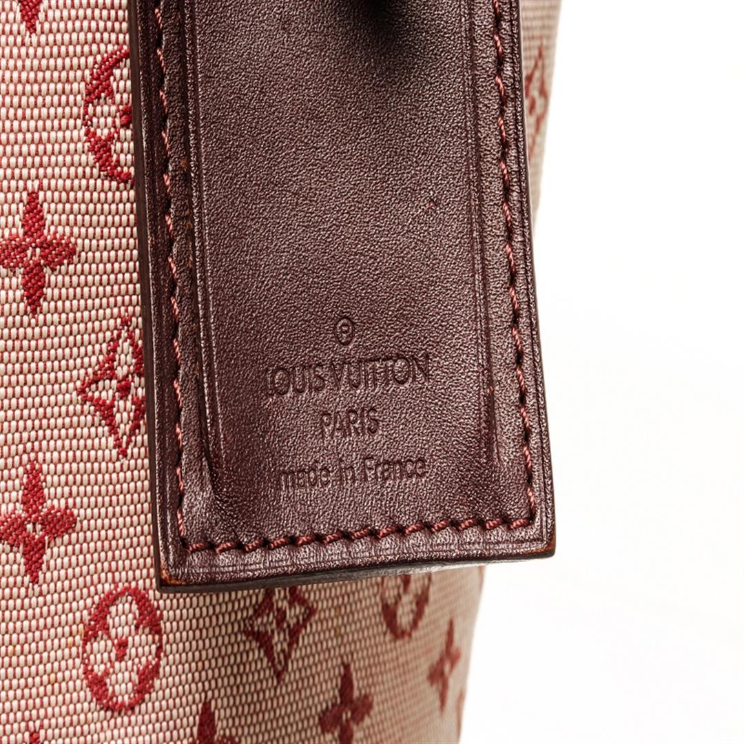 Louis Vuitton Red Canvas Lucille GM Tote Bag