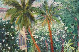 Garden in Front of the Artists House by Manor Shadian