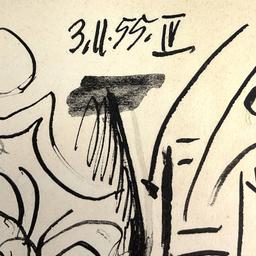 Carnet de Californie 3.11.55-IV by Picasso (1881-1973)
