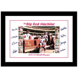 Big Red Machine Tractor by Rose Pete