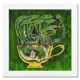 Medusa in Tea Cup 3 by Hong Lu