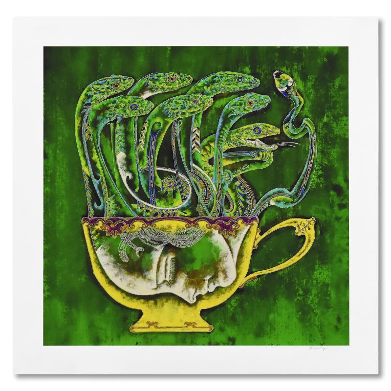 Medusa in Tea Cup 3 by Hong Lu