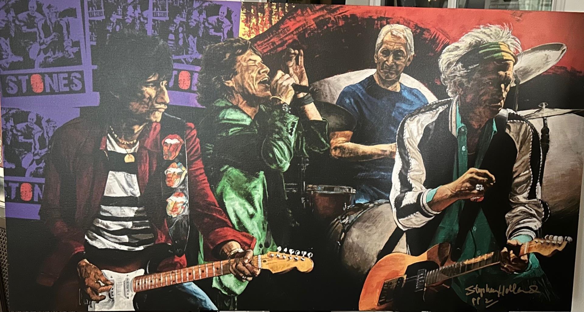 Rolling Stones by Stephen Holland