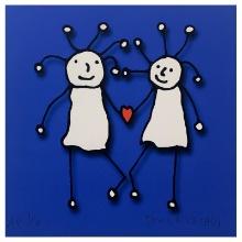 SPRKL Love (Blue) by Kostabi Paul