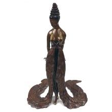 Feather Gown by Erte (1892-1990)