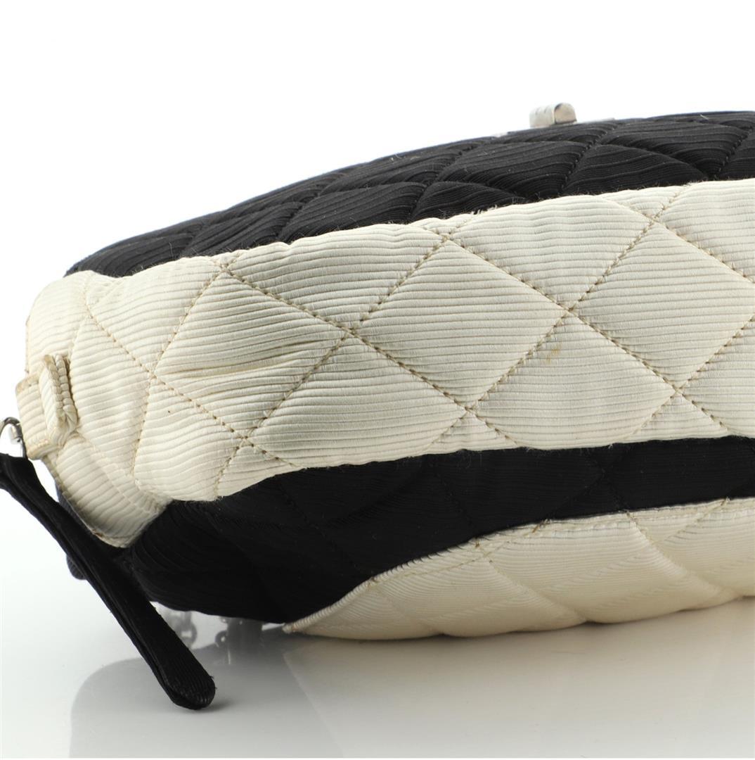 Chanel Reissue Camera Bag Quilted Grosgrain Small Black, Neutral