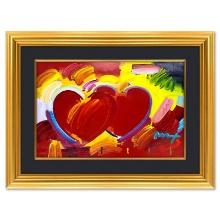 Two Hearts as One by Peter Max