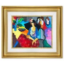 Gossip by Tarkay (1935-2012)