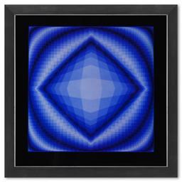 Boreal de la serie Structures Universelles De LOctogone by Vasarely (1908-1997)