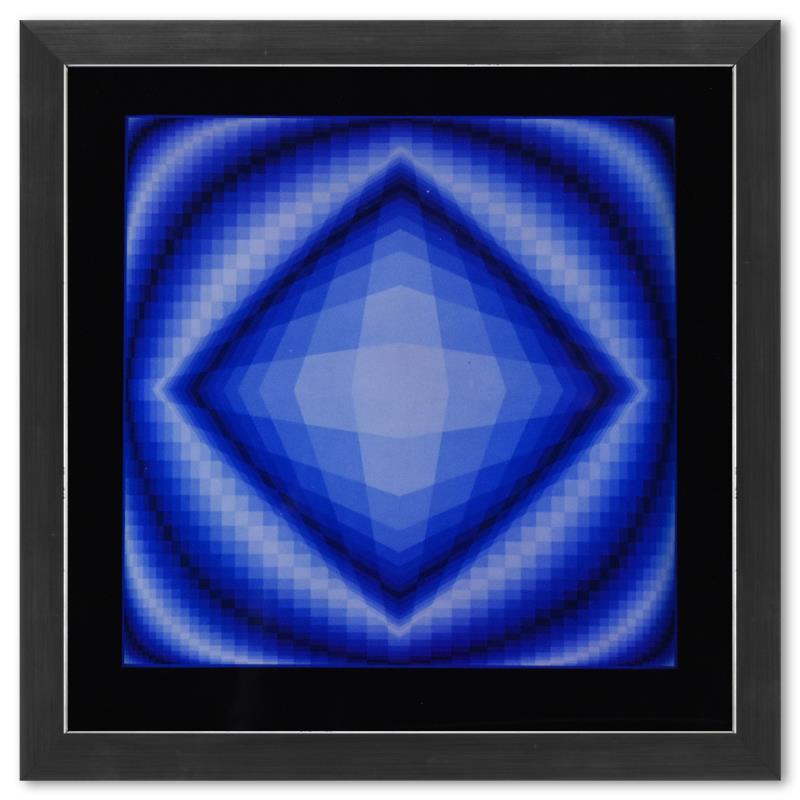Boreal de la serie Structures Universelles De LOctogone by Vasarely (1908-1997)