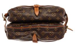 Louis Vuitton Brown Monogram Canvas Saumur 30 Messenger Bag