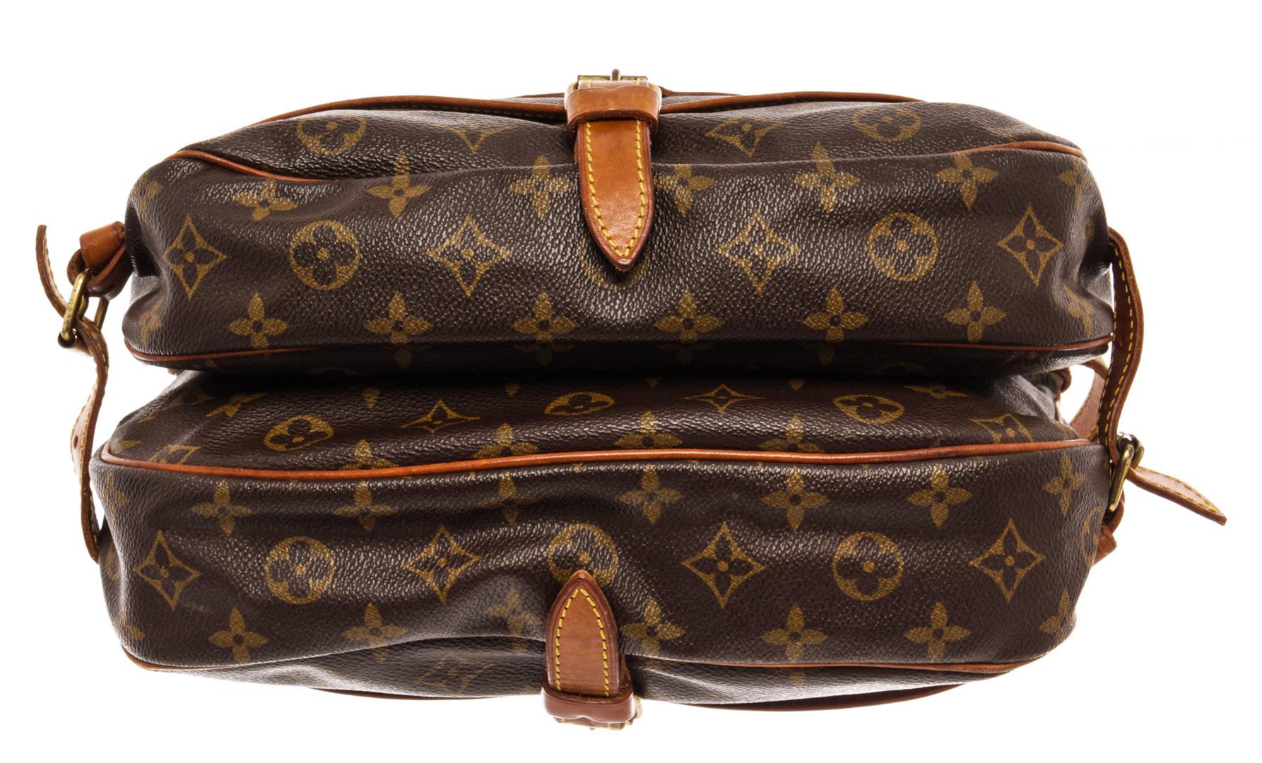 Louis Vuitton Brown Monogram Canvas Saumur 30 Messenger Bag