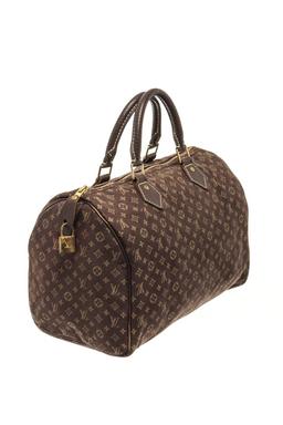 Louis Vuitton Brown Monogram Canvas Speedy 30 Satchel Bag