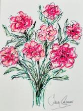 Jane SEYMOUR: Electric Pink Blooms for You
