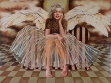 Marilyn the Angel ORIGINAL by Margaret Korona