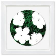 White Flower by Warhol (1928-1987)