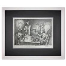 Watts For Dinner by Kostabi Original