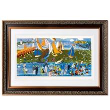 La Visite De Lescadre Anglaise Au Havre by Dufy (1877-1953)