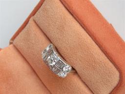 Platinum 2.695 ctw Diamond Ring