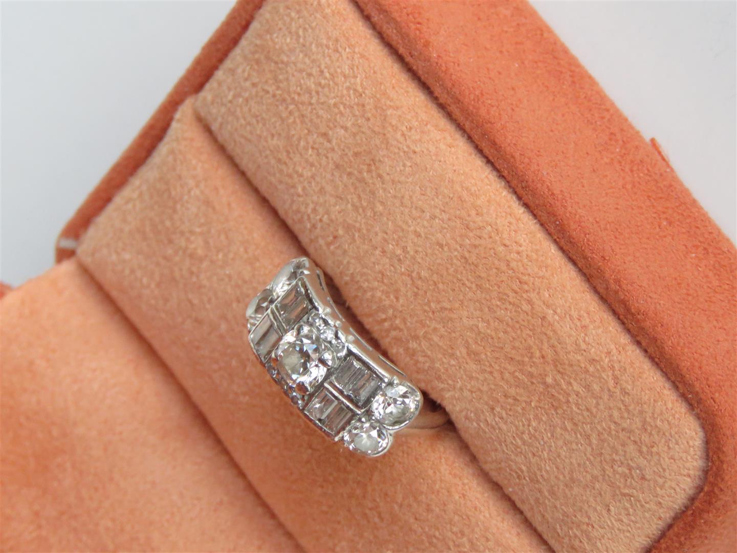 Platinum 2.695 ctw Diamond Ring