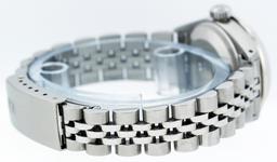 Rolex Ladies Quickset Stainless Steel White Diamond And Ruby 26MM Datejust Wrist