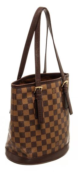 Louis Vuitton Damier Ebene Marais Handbag