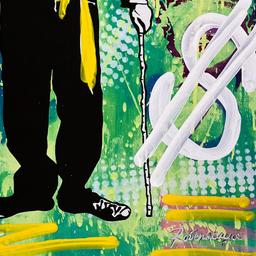 Chaplin in Green by Rovenskaya Original