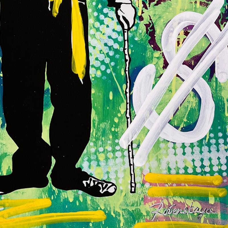 Chaplin in Green by Rovenskaya Original