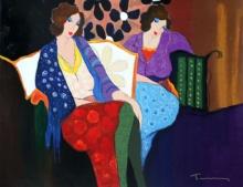 TARKAY BRIEF RESPITE SIGNED SERIGRAPH