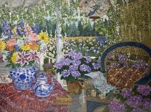 View to the meadow by John Powell