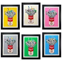 Tomato Pop Matching Set by Mr Brainwash