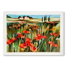 Red Flowers II by Dupond Yuri