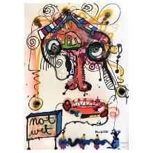 Not Wet by Kostabi Original