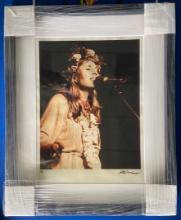 Joni Mitchell Flower Child by Robert M Knight