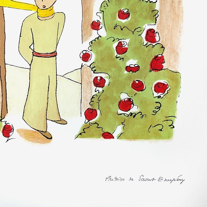 The Little Prince In The Garden by Antoine de Saint-Exupery (1900-1944)