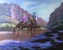 In the Canyon by Richard Ho, orig.