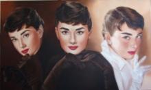 Triple Audrey ORIGINAL by Margaret Korona