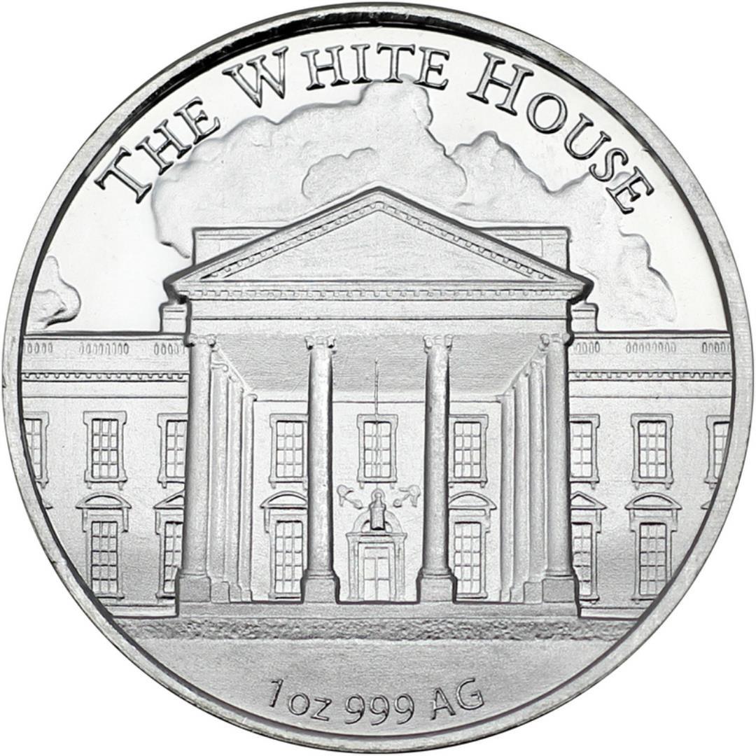 Donald Trump 45th President 1oz .999 Fine Silver Coin