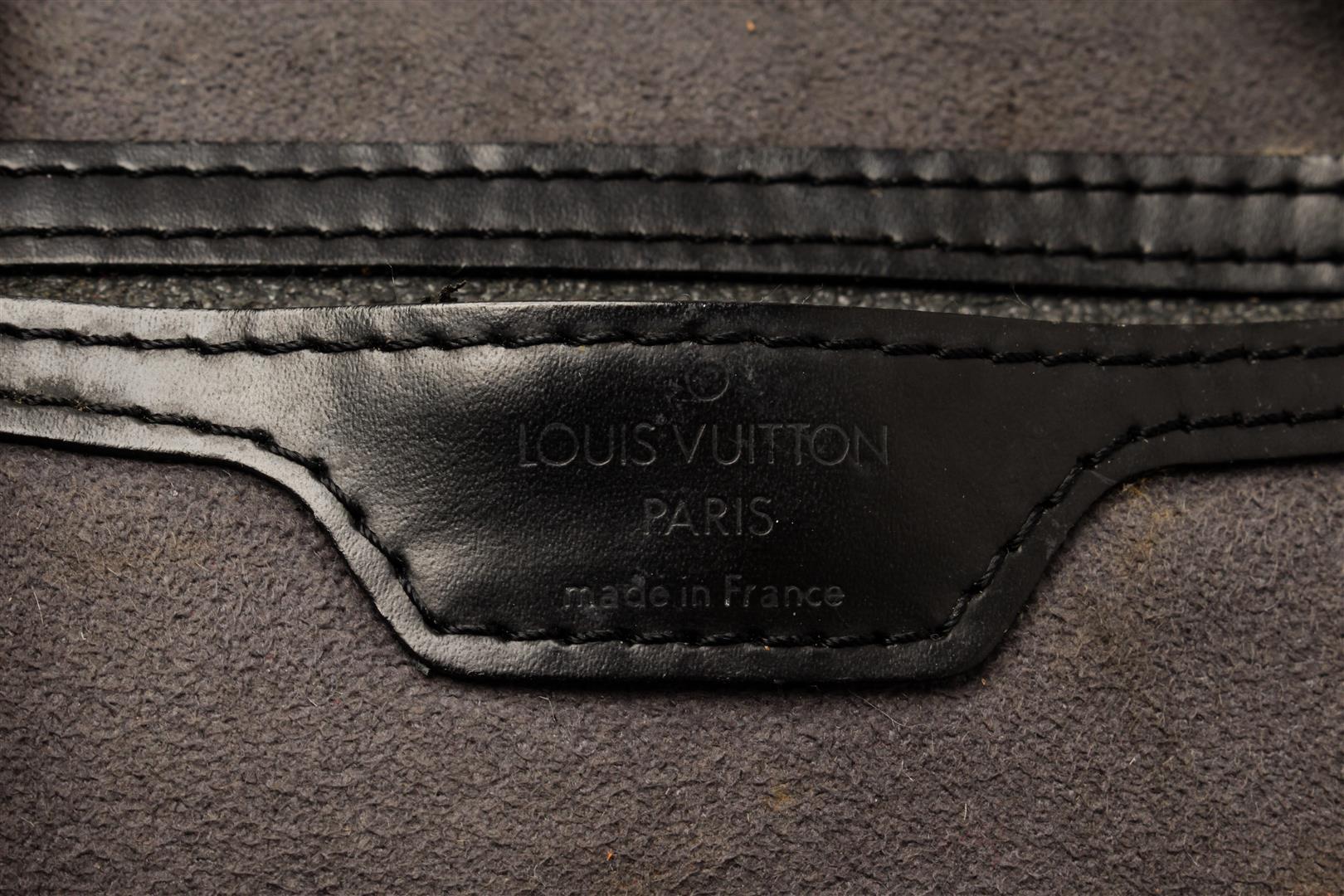Louis Vuitton Black Epi Leather Mabillon Backpack