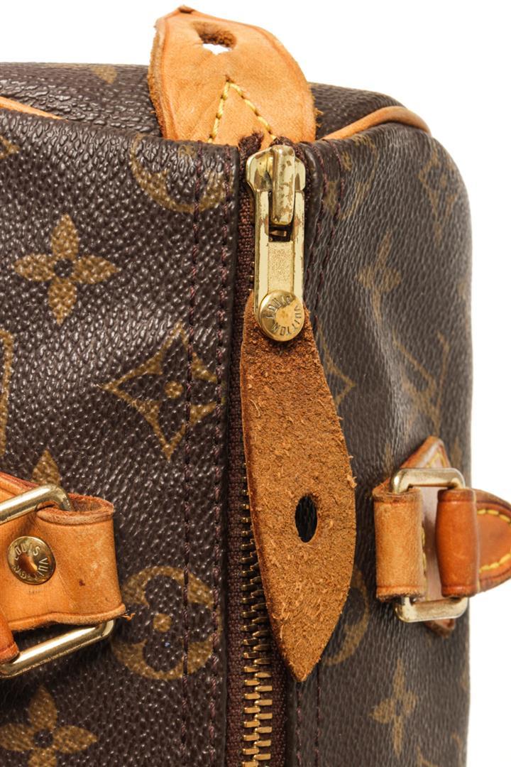 Louis Vuitton Brown Monogram Speedy 25 Satchel Bag
