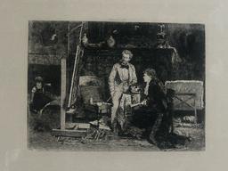 Interior of a Studio by Munkacay