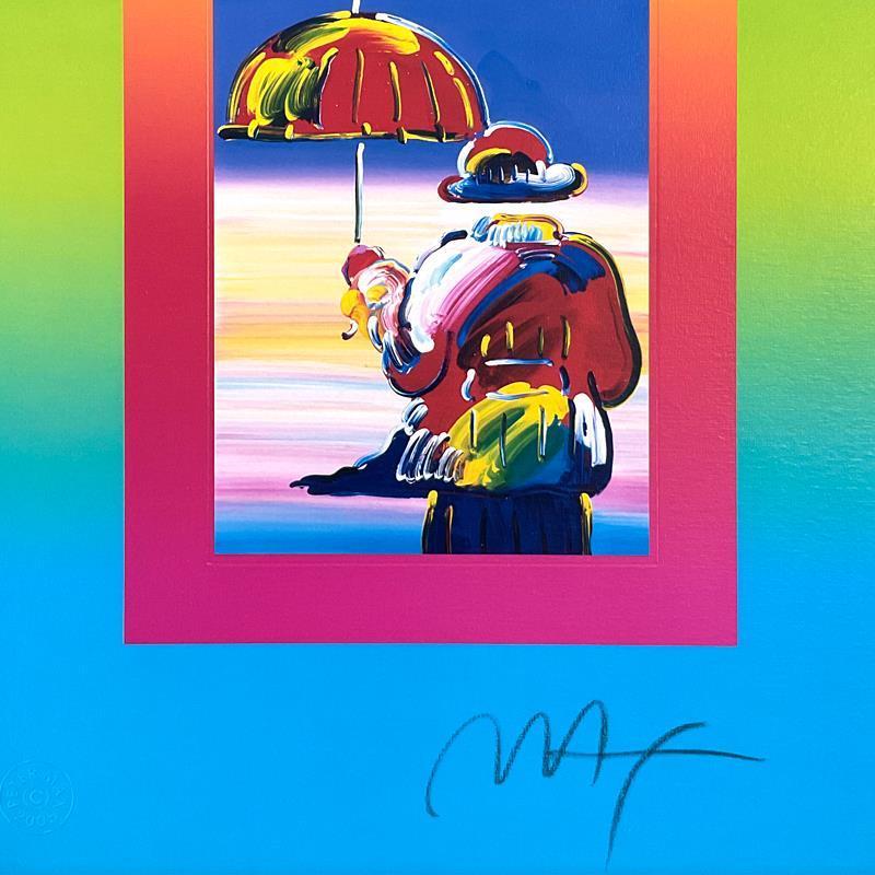 Umbrella Man on Blends by Peter Max