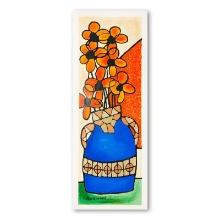 Blue Vase II by Ben-Simhon Avi