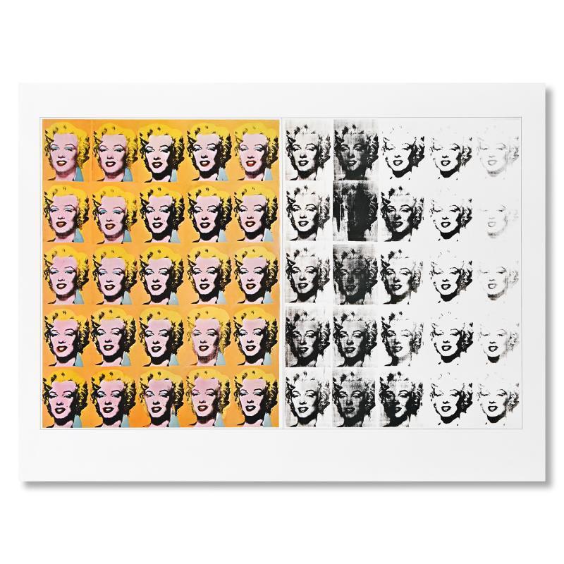 Marilyn Monroe by Warhol (1928-1987)
